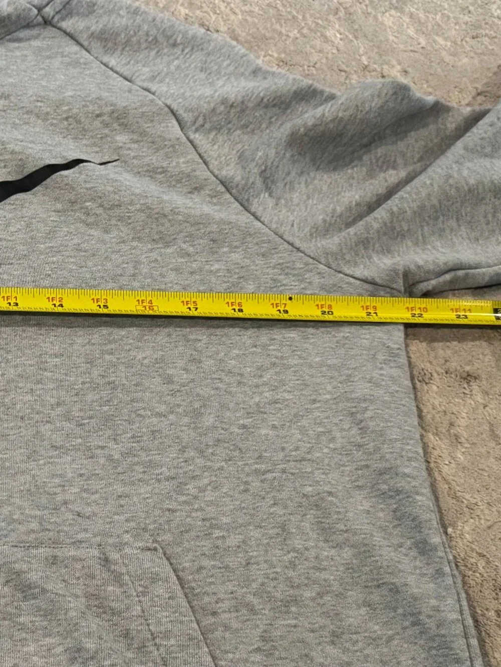 Nike Dri-Fit Fleece Pullover Sweatshirt Hoodie Grey Men's CZ2425-063